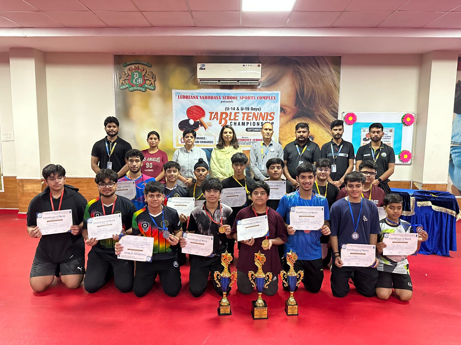 TABLE TENNIS (BOYS) (U-14, U-19)